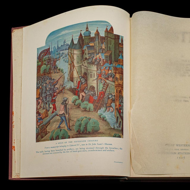 GWR Castles Book, Charles Oman, Historic Illustrated Reference, Vintage, English For Sale - Image 4 of 12