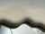 Belgium Artist Made Wood + Plaster Wavy Wall Mirror For Sale In San Francisco - Image 6 of 12