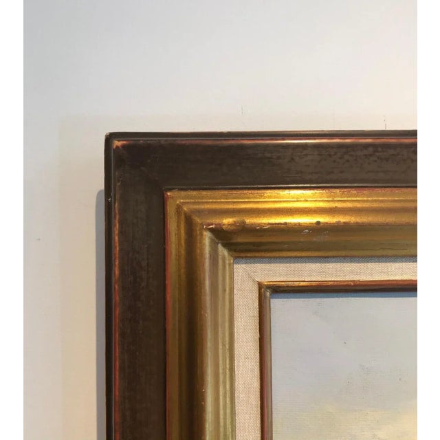 Roger Delapierre, Preuilly-Sur-Claise, Oil on Canvas, 1993 For Sale - Image 6 of 9