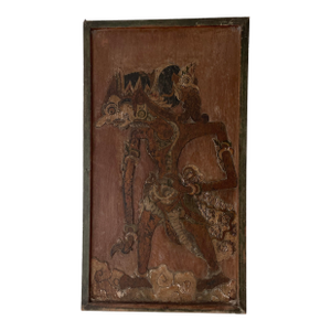 Mid 19th Century Antique Javanese Keris Board Art
