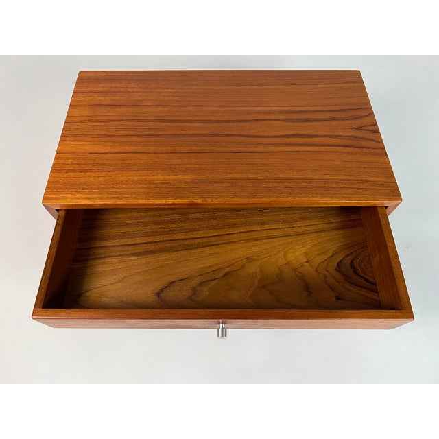 Brown No. 127 Wall Console in Teak by Kai Kristiansen for Aksel Kjersgaard, 1960s For Sale - Image 8 of 17