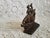 1950s Mini Cast Iron Clipper Ship Sailboat Bookend or Doorstop For Sale - Image 9 of 9