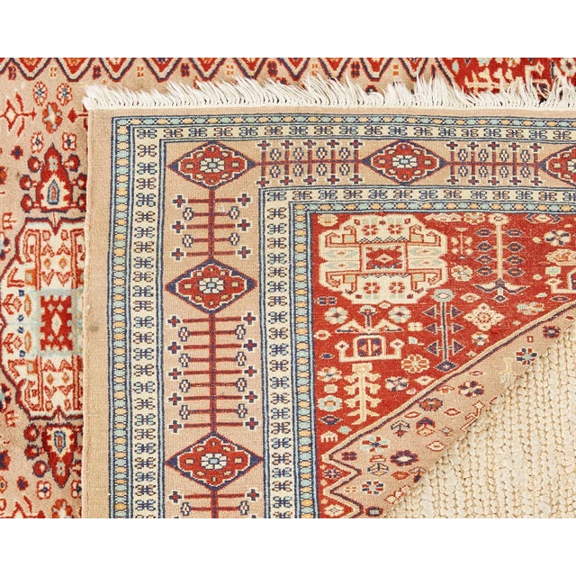 Vintage Pakistani Hand Knotted Rug For Sale - Image 9 of 13