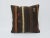 Brown Goat Hair Kilim Pillow For Sale - Image 4 of 4