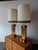Mid-Century Modern Mid Century Modern Lucite & Walnut Lamps by Nova of California - Pair For Sale - Image 9 of 9