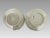1980s Japanese Vintage Ceramic Celadon Cherry Blossom Vases With Narrow Necks, a Pair, Signed For Sale - Image 5 of 7
