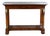 Antique Restoration Walnut Console Table For Sale