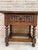 20th Century Spanish Nightstand Carved Drawer and Iron Hardware, 1890s For Sale - Image 18 of 18