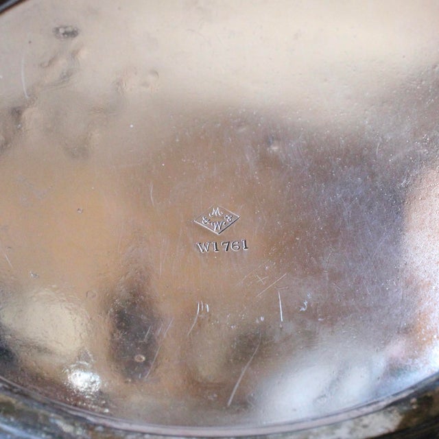 Large Silver Plate Biscuit Box Box Mappin & Webb For Sale - Image 15 of 18