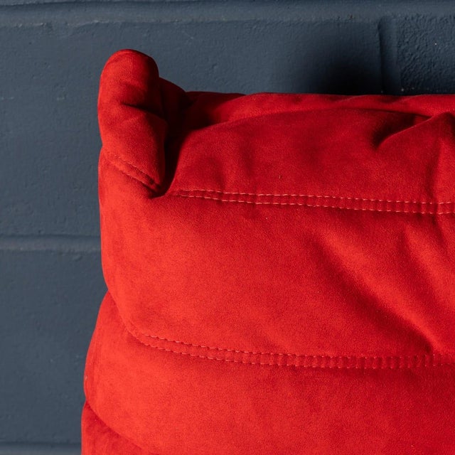 Red Togo Corner Sofa by Michel Ducaroy for Ligne Roset, France, 1973 For Sale - Image 10 of 18