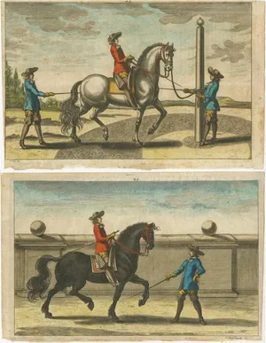 Horse Riding Prints, Paper, Set of 2