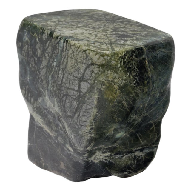 Meditation Stone Side Table For Sale