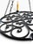 Antique Gothic Hand-Forged Wrought Iron Corona Four Light Chandelier For Sale - Image 12 of 12