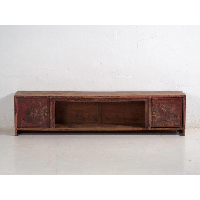 Antique Pine Low Gansu Sideboard from Amaru For Sale - Image 5 of 12