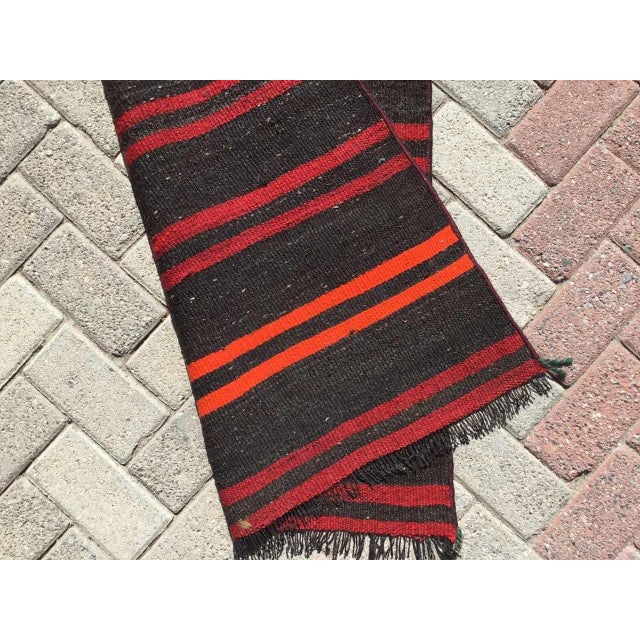 Bohemian Kilim Runner - 31.5" X128" For Sale - Image 9 of 10