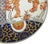 Ceramic Vintage Hand-Painted "Gold Imari" Japanese Porcelain Charger – Geisha & Cherry Blossom For Sale - Image 7 of 9