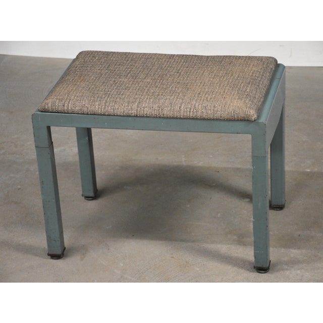 Simmons Company Furniture 1930s Norman Bel Geddes for Simmons Steel Bench For Sale - Image 4 of 8