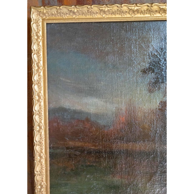 American Early 20th Century American Tonalist Landscape Painting by George Burroughs Torrey For Sale - Image 3 of 16