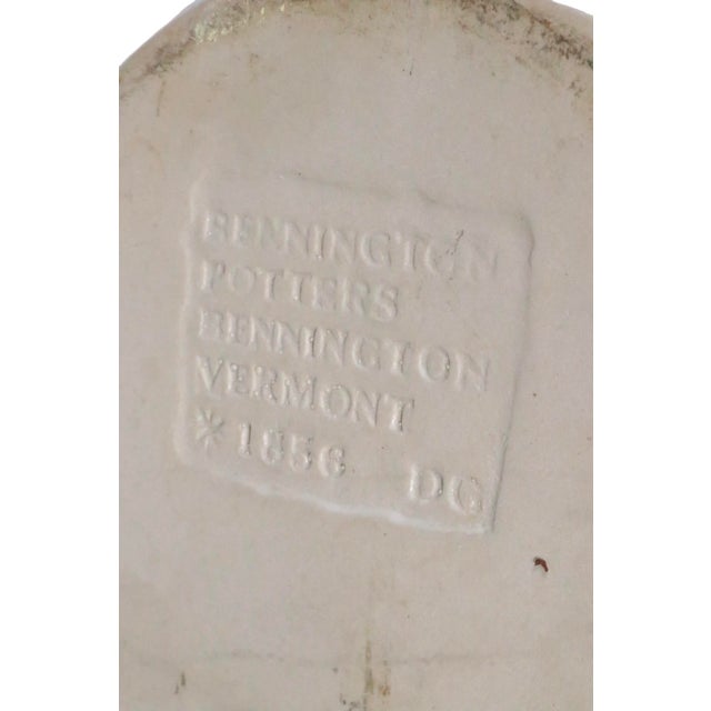 Vintage Bennington Potters Oval Lidded Casserole Baker by Davud Gil 1856 For Sale - Image 10 of 10