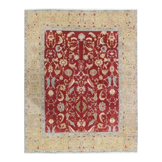 Vintage Indian Agra Carpet For Sale
