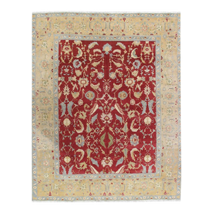 Vintage Indian Agra Carpet