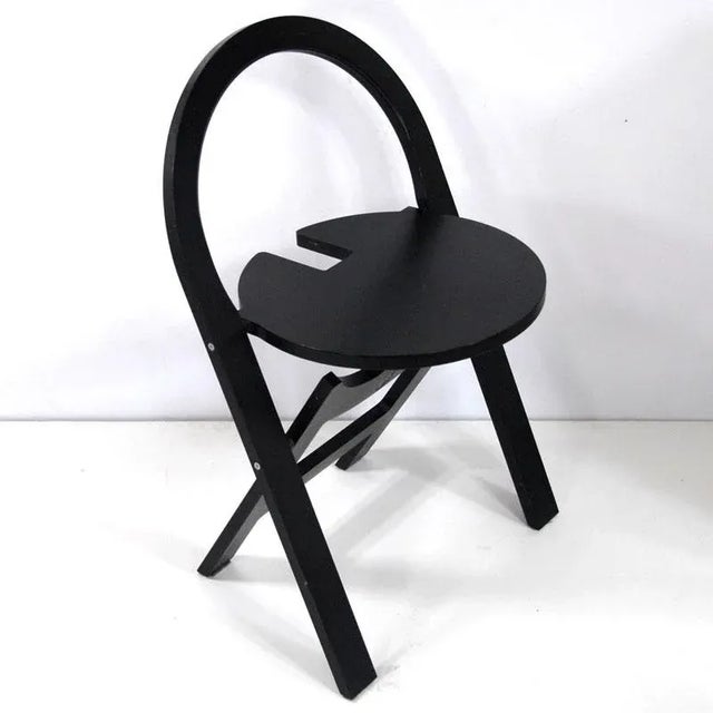 Foldable Plywood Chairs, Denmark, 1990s, Set of 6 For Sale - Image 4 of 12