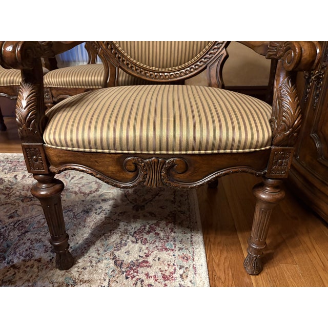 Drexel Heritage Dining Room Chairs - Set of 6 For Sale - Image 9 of 16