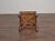 19th Century French Walnut Side Table With Sliding Door and Turned Legs For Sale - Image 11 of 12