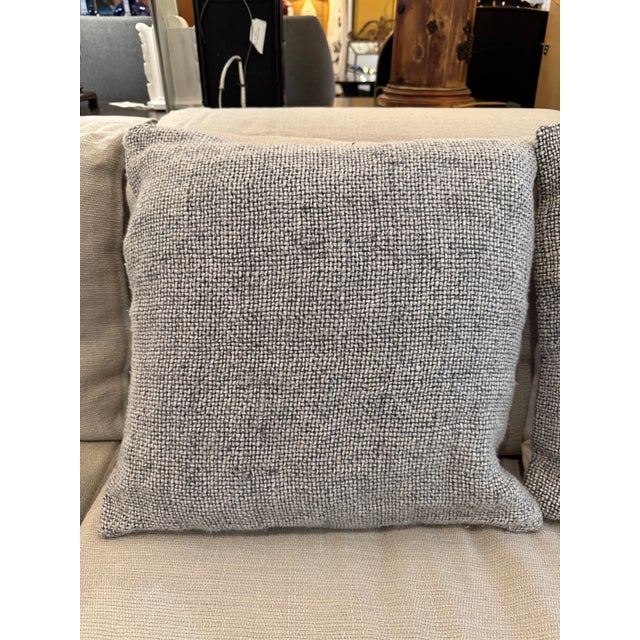Textile Pottery Barn Faye Chenille Throw Pillows, Pair For Sale - Image 7 of 12