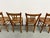 Wood Vintage Bistro Chairs, 1960s, Set of 5 For Sale - Image 7 of 15