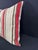 Turkish Hemp Pillow Cushion Natural Beige Red Pillow Cushion Cover 24x24 For Sale - Image 4 of 4