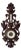 Antique Victorian Black Forest Aneroid Barometer, 1880 For Sale