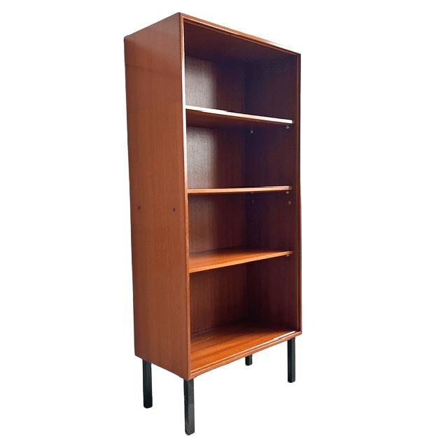 Vintage Danish Teak Bookcase, 1960s For Sale - Image 3 of 6