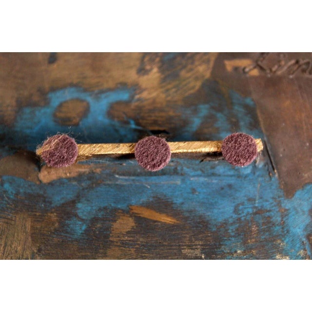 Late 20th Century Le Souvenir II Modern Polychromed Bronze Hanging Wall Sculpture Signed Sue Linburg For Sale - Image 4 of 13