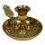 Brass Pineapple Candlestick Holder For Sale