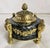 Gold 19th Century French Gilded Ormolu Inkwell Stand, 1880 For Sale - Image 8 of 18