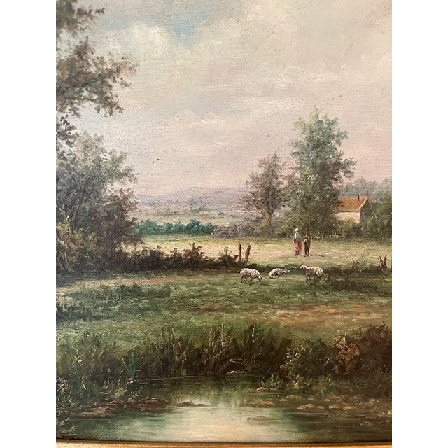 This pastoral science is designed to relax and impress. Finely done artwork depicts a scene of beauty in the country. In...
