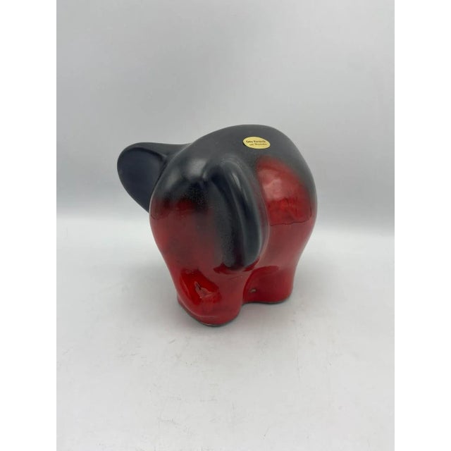 Elephant from Otto Keramik For Sale - Image 3 of 10