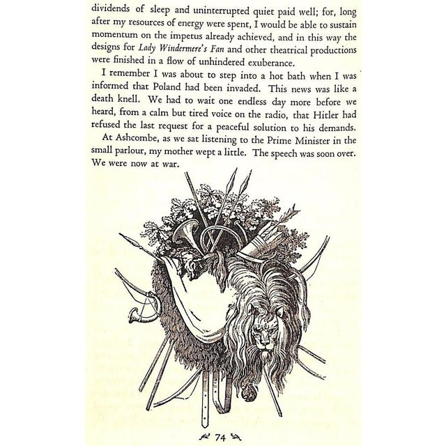 White "Ashcombe the Story of a Fifteen Year Lease" 1949 Beaton, Cecil (Inscribed) For Sale - Image 8 of 18