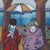 1980s 'Surreal Landscape, Preparing for the Hunt' by Roberta Loach, 1980, Performers With a Horse and Fox For Sale - Image 5 of 14