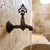 Rustic Solid Brass Wall Faucet For Sale - Image 3 of 9