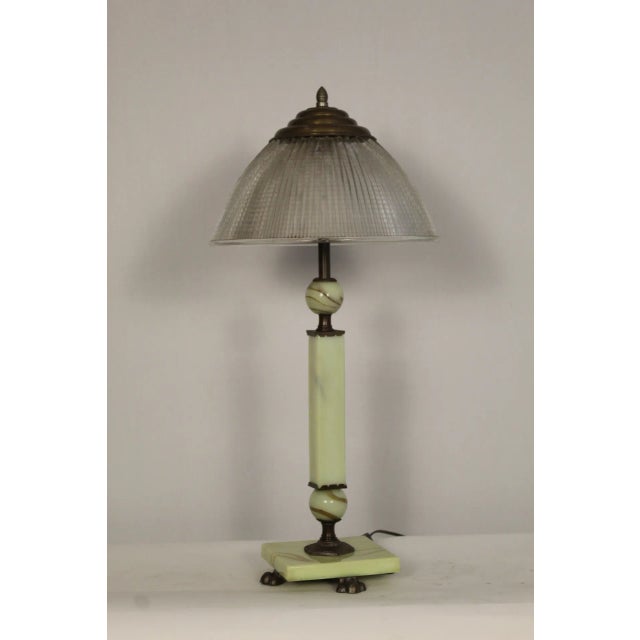 Early 20th Century Akro Agate Table Lamp For Sale In Miami - Image 6 of 8