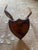 1948 Wall Hanging Vintage Antler Wall Hanging Plaque Mount With Velvet For Sale - Image 10 of 11