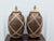 Vintage Pottery Vase Table Lamp With Woven Rattan Rope For Sale - Image 9 of 14