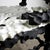 Throne Object - Collectible Reclaimed Wood and Marble Objet, Chair or Side Table by Gabor Gobi For Sale - Image 10 of 11