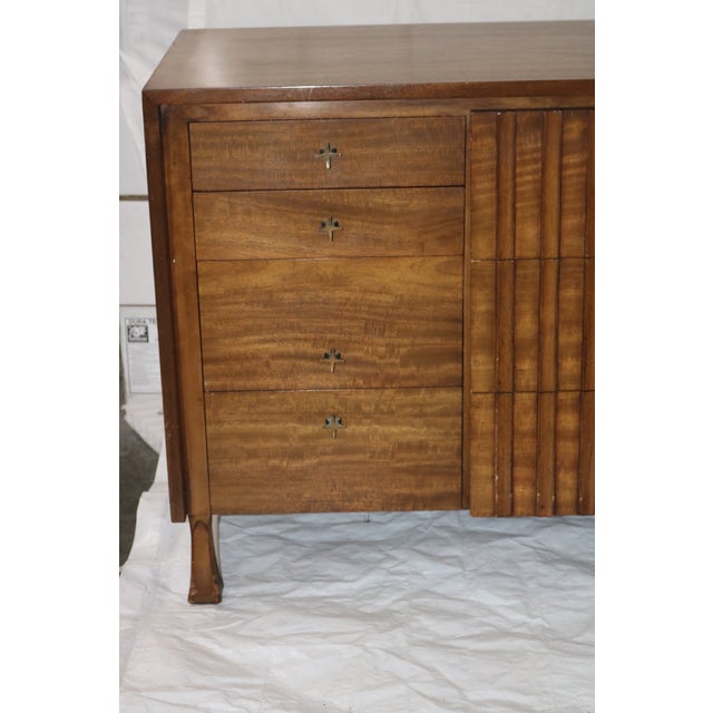 1950s MidCentury Modern John Lowboy Bedroom Dresser Chest