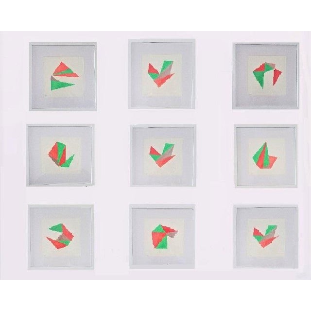 Contemporary Architectural Inspired Acrylic Original Paintings in ...
