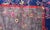 Antique Art Deco Rug in Soft Grey Field With Navy Blue and Red Border For Sale In Atlanta - Image 6 of 14