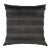 Schumacher Acadia 18" Lumbar Pillow In Charcoal For Sale