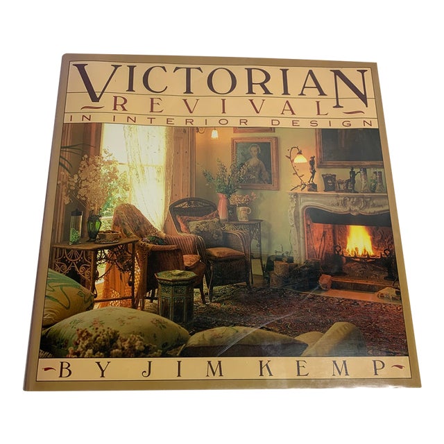 Victorian Revival in Interior Design by Jim Kemp Hardcover Book 1985 For Sale
